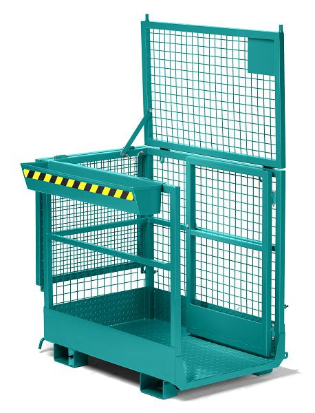 Nacelle de travail RR Industrietechnik type RAK-Duo RAL 5018, 100800230