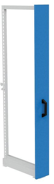 Coulisses verticales Bedrunka+Hirth avec fermeture amortie, extension totale 100%, dimensions en mm (LxPxH) : 195 x 692 x 905, SRVZ200/100