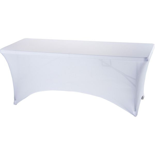 Housse extensible Stalgast pour tables de buffet d'environ 1840x750x740 mm, blanc, CE0805010