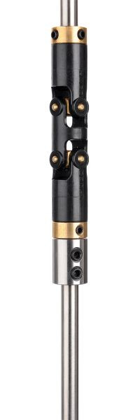 Joint de cardan double Rettberg en plastique, Ø 10 mm, pour arbres métalliques, 107000273