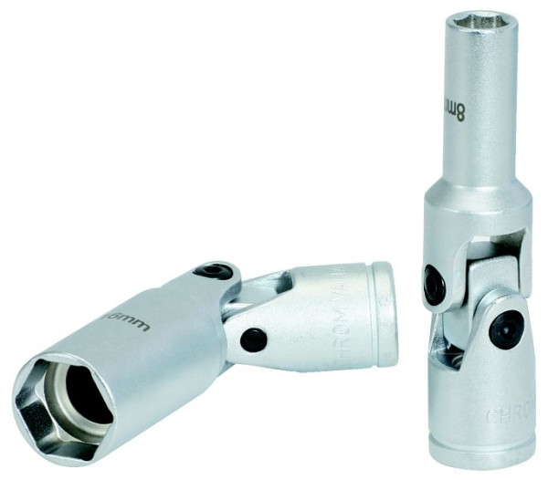 KS Tools Douilles de joint de bougie de préchauffage 3/8", courtes, 75 mm, 10 mm, 500.7303