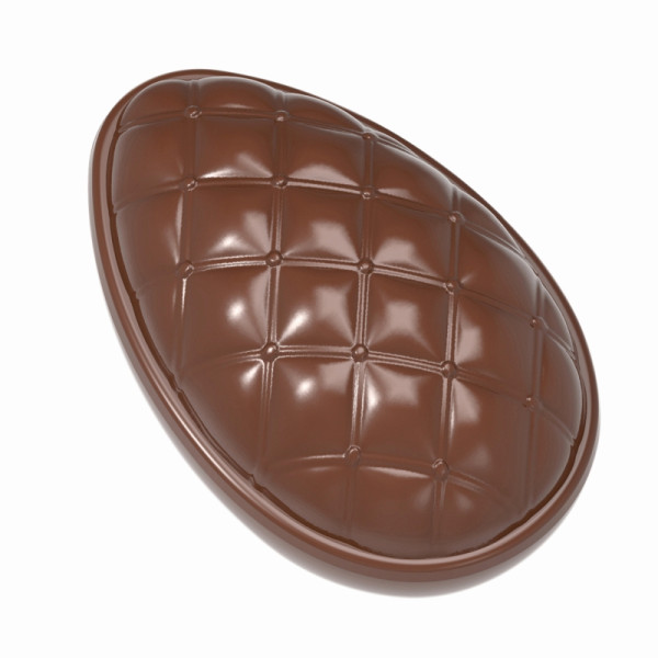 Moule à chocolat Schneider - oeuf à carreaux, 275 x 135 x 35 mm - moule double / 86,5 x 56,5 x 25,5 mm, 2 x 69,7 g, 2 x 3 pièces, 421888