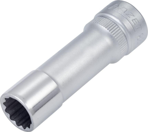 Douille Hazet, Bi-Hex, carré creux 10 mm (3/8"), 10 mm, type long avec moletage, 880TZ-10