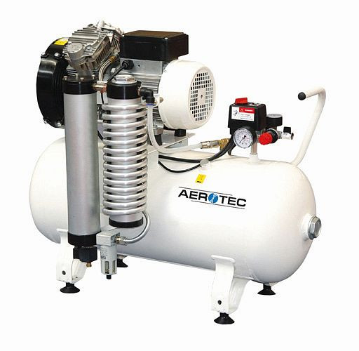 AEROTEC Compresseur air comprimé avec sécheur sans huile, 50 L, 2013204