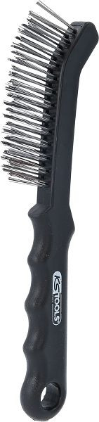 KS Tools brosse métallique pour étrier de frein 2 rangées, droite, 225mm, 201.2335