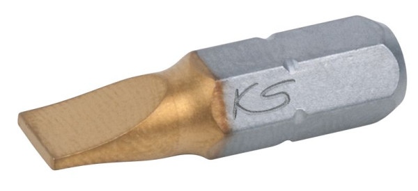 KS Tools Fente pour embout TiN 1/4", 25 mm, 8 mm, 911.2634
