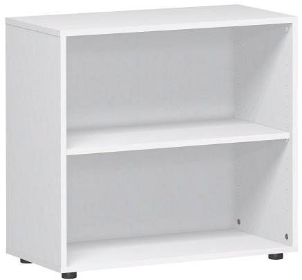 geramöbel étagère avec pieds, 800x400x752, blanc, S-382001-W