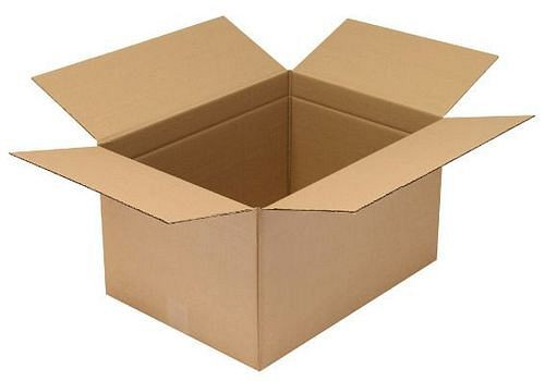 Boîte pliante en carton ondulé TransPak 1 paroi, dimensions intérieures 520 x 380 x 300 mm, format B3, qualité 1,30C, pack : 25 pièces, 299300