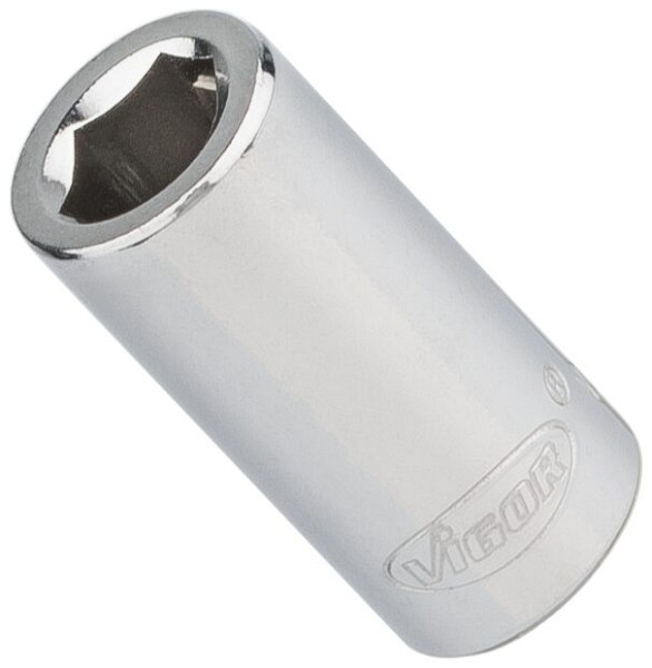 Adaptateur d'embout VIGOR, carré creux 6,3 mm (1/4"), hexagone creux 6,3 (1/4"), 25 mm, V3651N