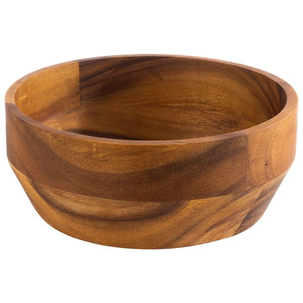 Bol APS -ACACIA-, Ø 21 x 8,5 cm, bois d'acacia, huilé, 1,8 litres, 00794