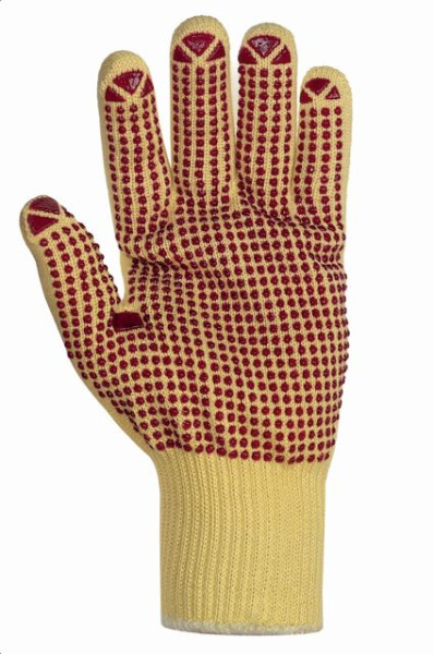 Gants en tricot moyen teXXor pour protection contre les coupures et la chaleur "Fibre ARAMID, PU : 240 paires, 1972-10