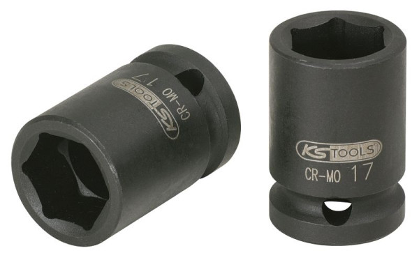 KS Tools Douille à chocs hexagonale 1/2", courte, 12 mm, 515.1012