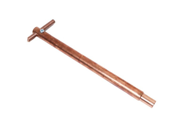 Bras d'électrode ELMAG CU Ø 12 mm, longueur : 250 mm, modèle 7402 adapté aux modèles 7900 - 7902 - 7911, 56339