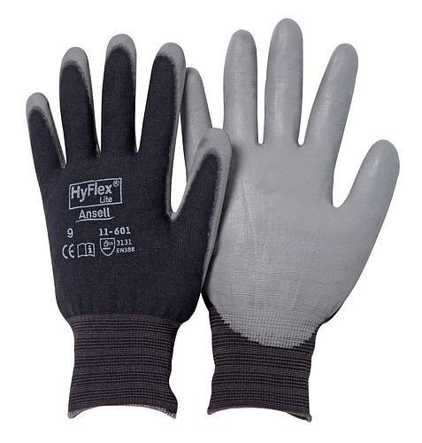 Gant de mécanicien Ansell Hyflex Lite, cat II, taille 9, unité centrale : 12 paires, 180-541