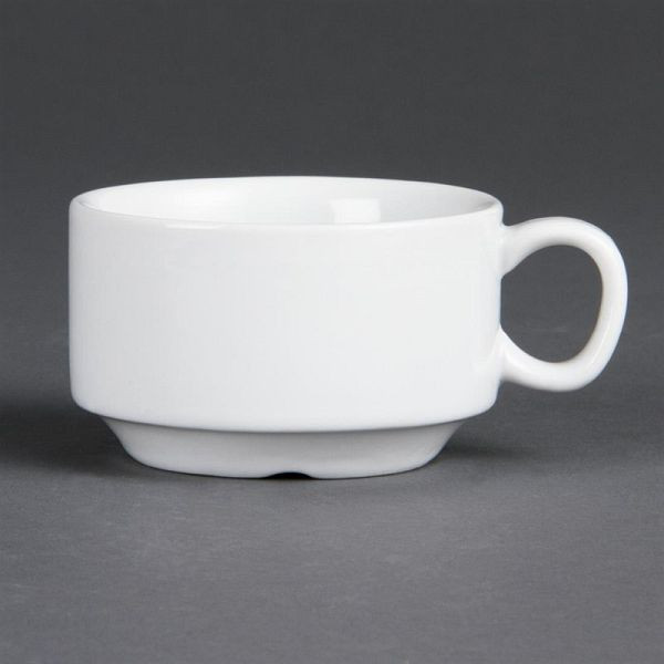Tasses expresso empilables OLYMPIA Whiteware 8.5cl, UE: 12 pièces, CB471