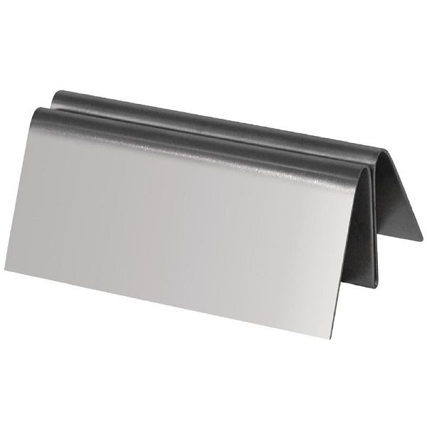 OLYMPIA porte-menu inox large base A4, DM221