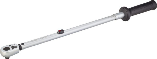 Clé dynamométrique Hazet, Nm min-max : 60 - 320 Nm, tolérance : 2 %, carré plein 12,5 mm (1/2 pouce), 6123-1CT