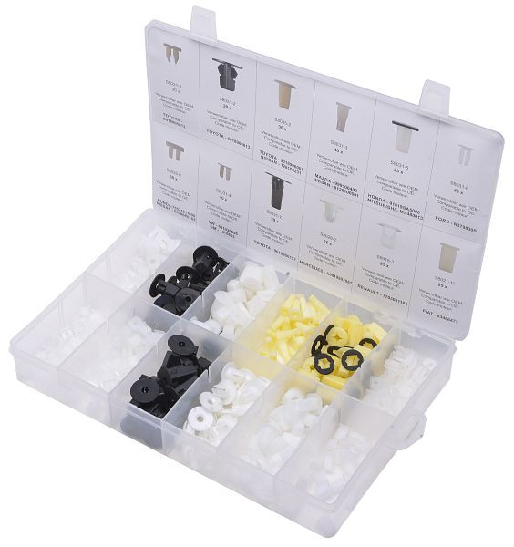 Assortiment de contre-écrous en plastique SW-Stahl, Audi, S8031