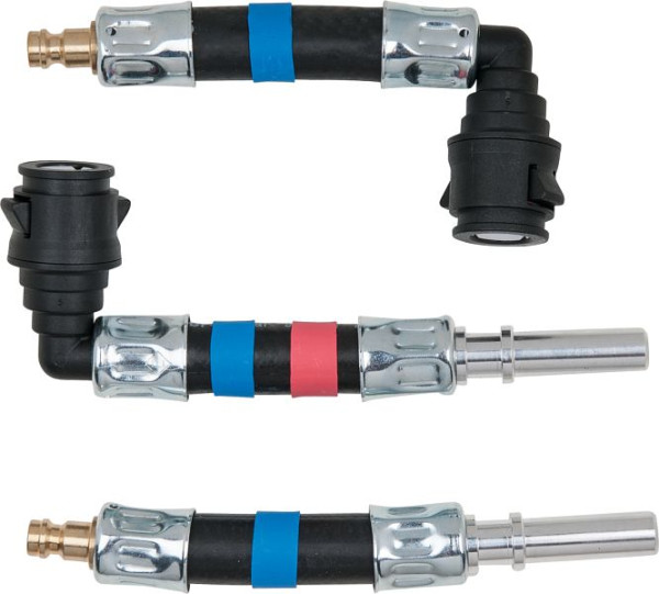 KS Tools jeu d'adaptateurs 3 pièces SAE 10 x 30 mm (bleu), 150.1868