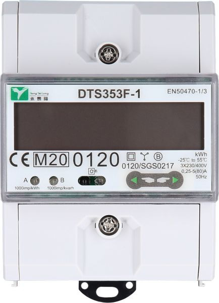 Compteur électrique KS Tools pour rail DIN 3 phases, 117.7933