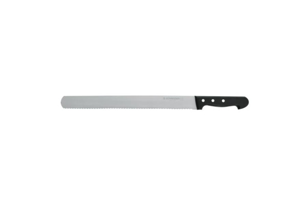 Couteau de boulanger Schneider POM avec bord dentelé, taille : 36 cm, 264236