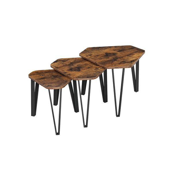 Tables de chevet VASAGLE 3 pièces, LNT14BX