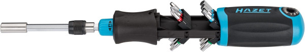 Hazet Bit Tournevis à cliquet Hex creux 6,3 (1/4") 250 mm Nombre d'outils : 13 810R-4