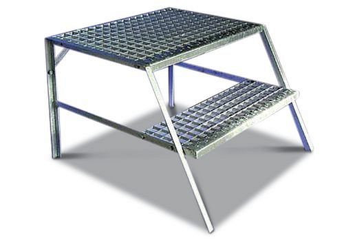 Marche DENIOS, galvanisée, pour réservoir en plastique, 179-313
