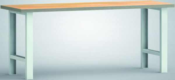 Etabli standard KLW, 2000 x 700 x 840 mm, avec plateau multiplex en hêtre, démonté, WS500N-2000M40-X1581