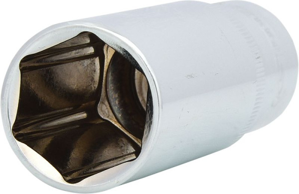 KS Tools Douille hexagonale 1/2" CHROMEplus, longue, 21 mm, 918.1258