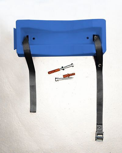 Support mural pour bouteille de gaz DENIOS WH 1-P universel en PE, pour 1 bouteille (Ø max. 320 mm), 240-854