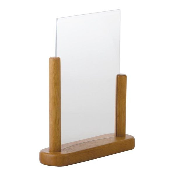 Porte-menu Securit teck A5, CE408