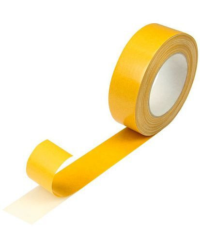 Ruban adhésif double face TransPak, 38 mm de large x 25 m, épaisseur 250µ, amovible sans laisser de résidus, emballage : 24 rouleaux, 299555