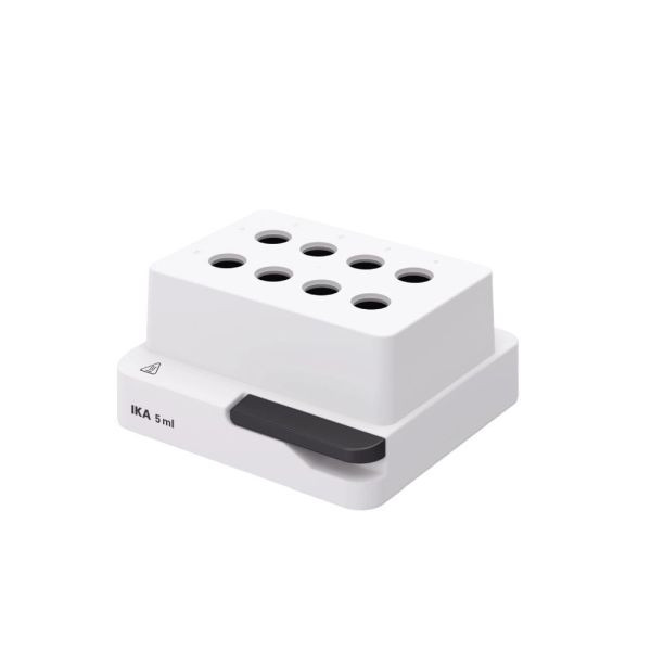 Embout IKA pour tubes, 8 tubes de 5 ml, MX 5,0 ml, 0030000859