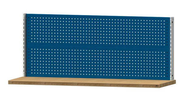 Structure de base des établis ANKE structure du système, 1980 x 107 x 800 mm, RAL 7035/5010, 309.026