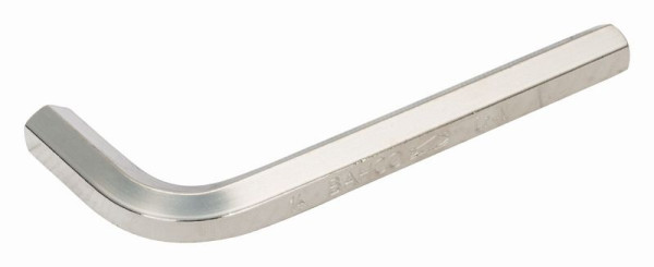 Tournevis coudé Bahco, hexagonal, 22 mm, nickelé, 102x222 mm, 1998M-22