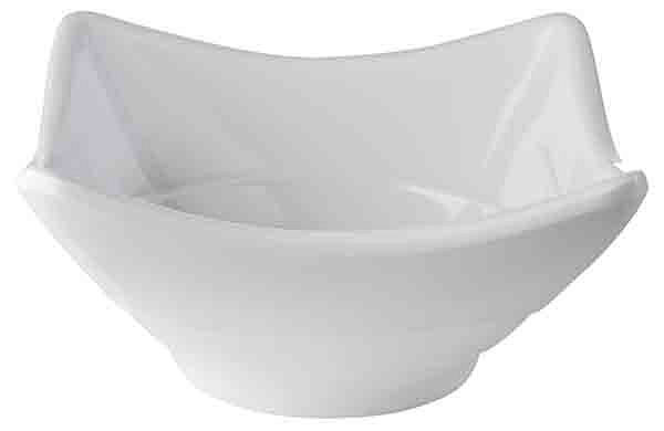 Bol APS -MINI-, 8 x 8 cm, hauteur : 4 cm, mélamine, blanc, 0,1 litre, lot de 24, 84458