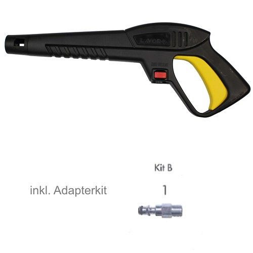 Pistolet haute pression LAVOR avec adaptateur 1/4 pouce AG universellement adapté, 60010083