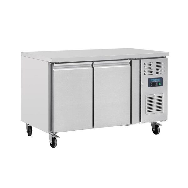Comptoir réfrigéré Polar 282 litres 2 portes, G596