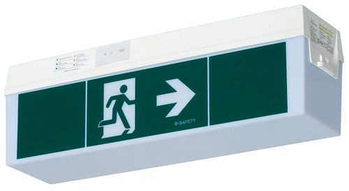 Éclairage de secours LED B-SAFETY standard C-Lux, autotest, durée d'éclairage jusqu'à 8 heures, 304267