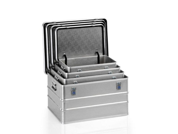 Caisse de transport Gmöhling en tôle texturée G®-professional BOX A 1599 Set - quatre pièces, 010159900
