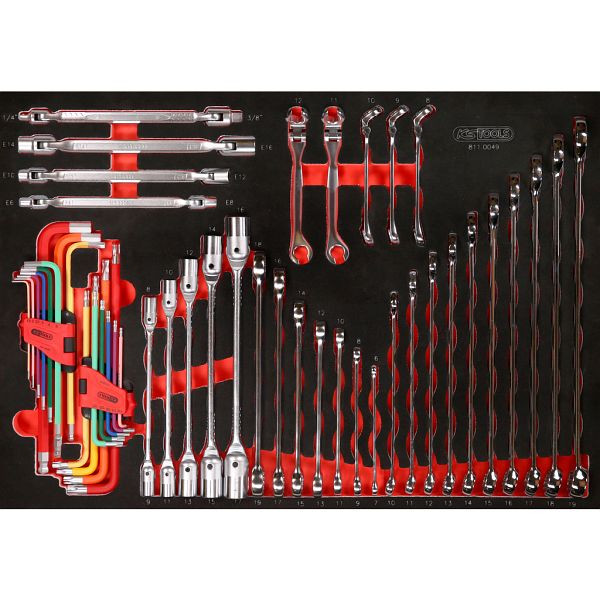 KS Tools PERFORMANCEplus jeu d'outils clé 49 pièces, 811.0049