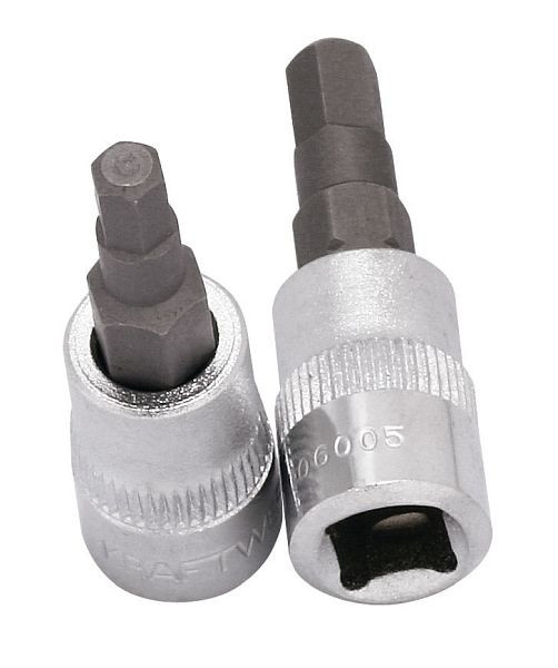Kraftwerk embout clé à douille insert six pans creux 1/4" 3 mm, 106003