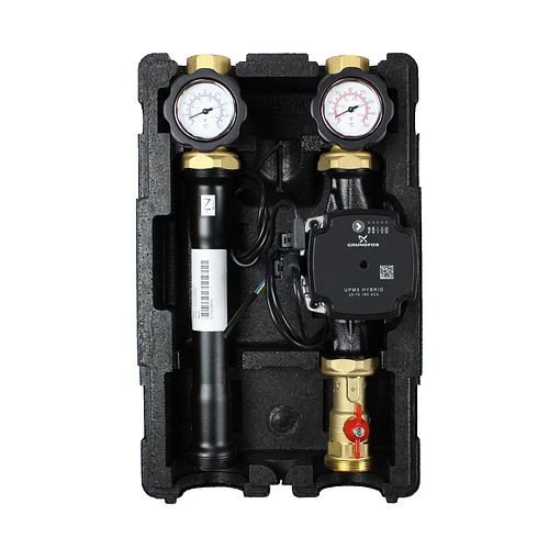 Groupe de pompes de circuit de chauffage Environ ProfiMix direct, avec pompe à haut rendement Grundfos UPM3 Hybrid 25/7, ENT003UPM3