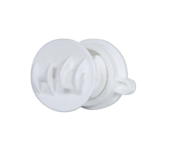Isolateur universel Gallagher ø6 à 16 mm blanc, paquet de 10, 010943