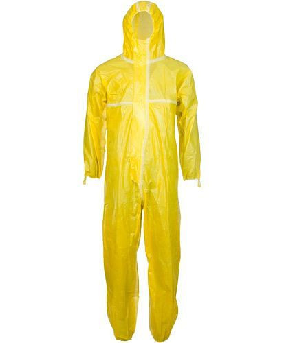 Protection chimique de base ASATEX globale, CE/PSA catégorie III, type 4, 5, 6, taille. XL, jaune, 129-887