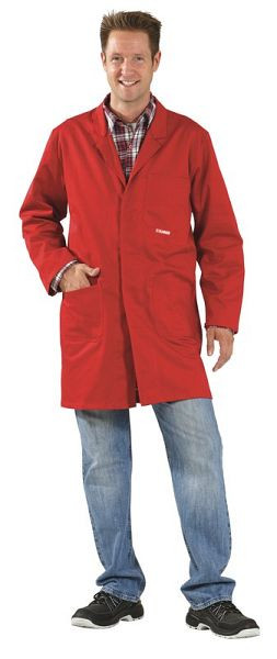 Blouse professionnelle Planam MG 290, rouge moyen, taille 52, 0641052