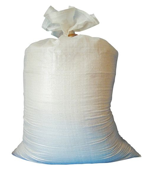 Sac en tissu Berger & Schröter PP, 60x105cm, blanc, paquet de 10, 50194