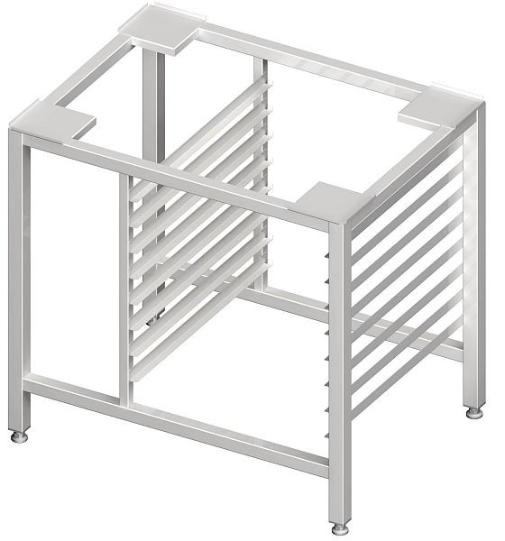 Base Stalgast avec rails coulissants GN 1/1, 810x565x700 mm, soudés, VUG08501
