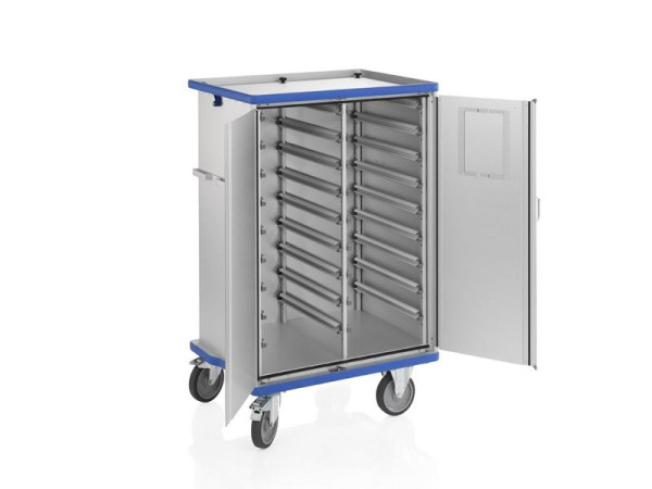 Chariot armoire modulaire Gmöhling anodisé G®-CUP ISO E 2732 ID, 024273220